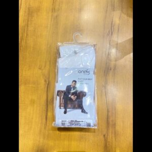 One8 Socks – White (3 Pairs / 6N)